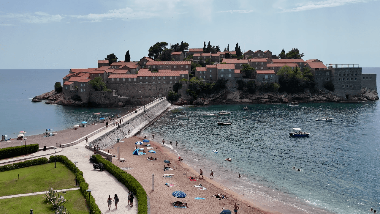 Sveti Stefan Beach image which is part of sveti-stefan